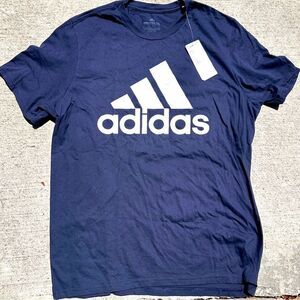NWT ADIDAS MENS ULTIMATE BADGE OF SPORT TEE $29 MSRP